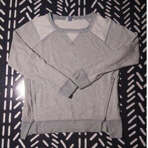 Old Navy Raglan Zipper Detail Sweatshirt